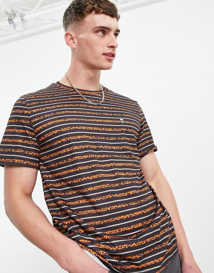 Bolongaro Trevor Edmar Stripe T-shirt-black