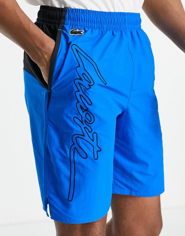 Lacoste Live Shorts In Blue