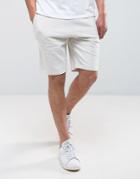 New Look Jersey Shorts In Cream - Cream