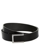 Esprit Simon Smart Leather Belt - Black