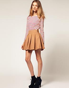 Ganni Full High Waisted Skirt