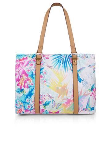 Accessorize Butterfly Print Beach Tote Bag