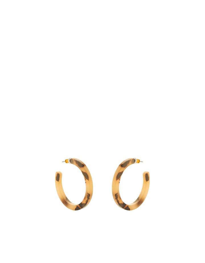 Accessorize Resin Hoop Earrings