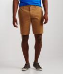Aeropostale Solid Woven Flat-front Shorts