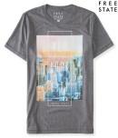 Aeropostale Free State Nyc Color Photo Graphic T