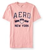 Aeropostale Aeropostale Aero New York Trademark Logo Graphic Tee - Black, Xsmall