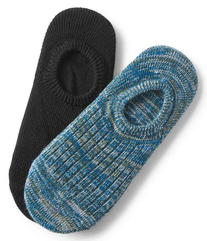 Aeropostale Aeropostale 2-pack Solid & Marled No-show Socks - Blue