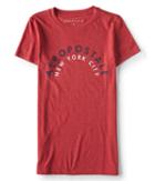 Aeropostale Aropostale Arch Graphic Tee - Red Robin, Xsmall