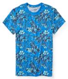 Aeropostale Aeropostale Tropical Palms Graphic Tee - Blue, Xsmall