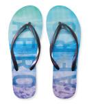 Aeropostale Deep Sea Aero Flip-flop