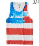 Aeropostale Free State Tropical Americana Tank
