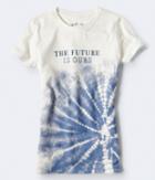 Aeropostale Aeropostale The Future Is Ours Graphic Tee - Floral White, Small