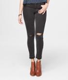Aeropostale Aeropostale Seriously Stretchy High-waisted Ankle Jegging - Black, 000r