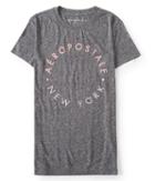 Aeropostale Aeropostale New York Circle Graphic Tee - Black, Xsmall