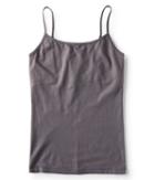 Aeropostale Aeropostale Shine Shelf Bra Cami - Grey, Xsmall