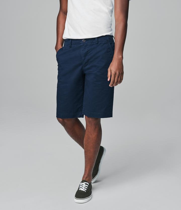 Aeropostale Aeropostale Solid Reflex Longboard Shorts - Deep Navy, 27