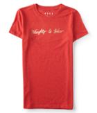 Aeropostale Aeropostale Free State Naughty & Nice Graphic Tee - Vinyl Red, Xsmall