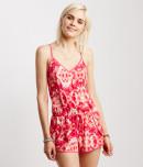 Aeropostale Tie Dye V-neck Romper
