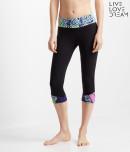 Aeropostale Lld Tribal Crop Leggings