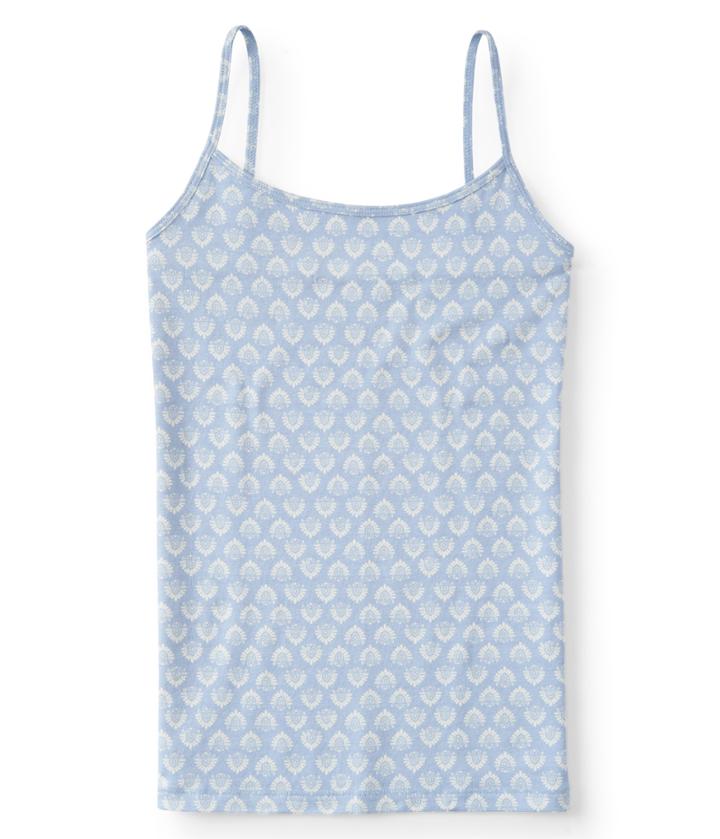 Aeropostale Aeropostale Ornate Basic Cami - Light Blue, Xsmall