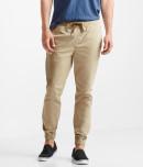 Aeropostale Solid Stretch Jogger Chinos