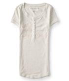 Aeropostale Aeropostale New York Ribbed Henley - Straw, Large