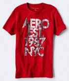 Aeropostale Aeropostale Aero Est 1987 Graphic Tee - Red Classic, Xsmall