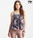 Aeropostale Tokyo Darling Floral Swing Tank