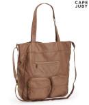 Aeropostale Cape Juby Faux Leather Tote
