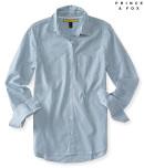 Aeropostale Prince & Fox Long Sleeve Pinstripe Button Down
