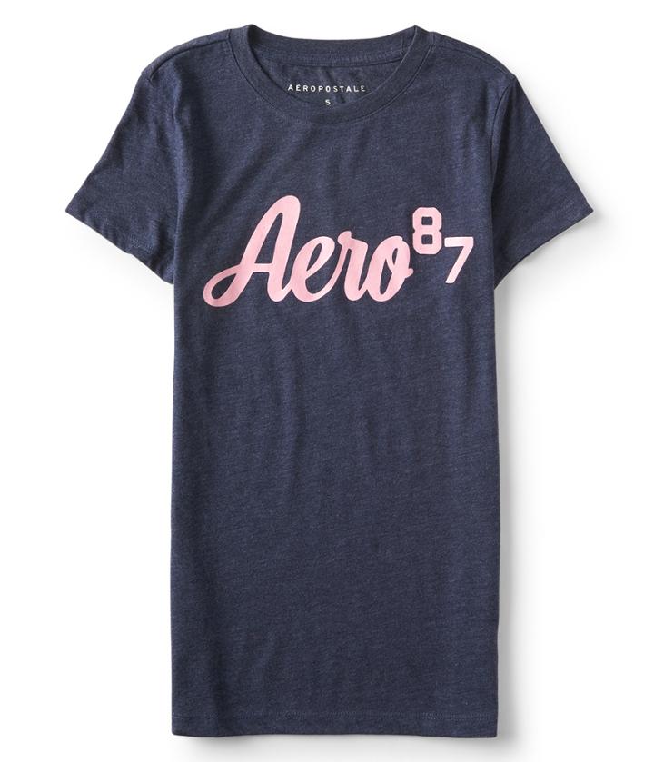 Aeropostale Aeropostale Aero 87 Graphic T - Classic Navy, Xsmall