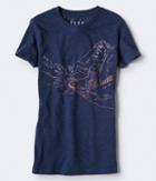 Aeropostale Aeropostale Free State Mountain Views Graphic Tee - Eclipse, Small