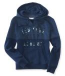 Aeropostale Sequined New York Popover Hoodie