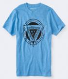 Aeropostale Aeropostale Brooklyn Bronx Queens Graphic Tee - Riviera Blue, Small