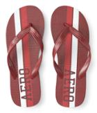 Aeropostale Aeropostale Aero Stripe Flip-flop - Dark Red, Small