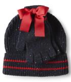 Aeropostale Aeropostale Beanie & Gloves Gift Set - Navy