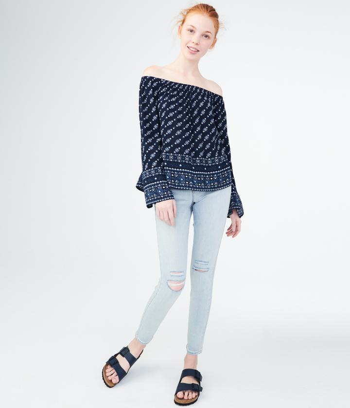 Aeropostale Aeropostale Seriously Stretchy High-waisted Jegging - Light Wash, 4 R