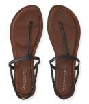 Aeropostale Skinny Braid T-strap Sandal