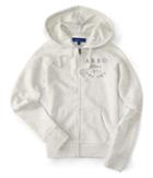 Aeropostale Aeropostale Aero E. Coast Full-zip Hoodie - Lightest Heather Grey, Xsmall