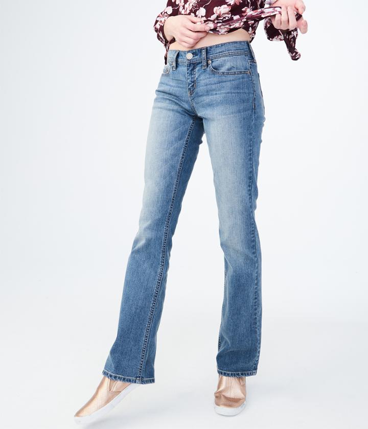 Aeropostale Aeropostale Low-rise Bootcut Jean - Medium Wash, 000r