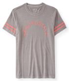 Aeropostale Aeropostale Stripes Graphic Tee - Light Grey, Xsmall