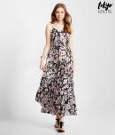 Aeropostale Tokyo Darling Floral Drop-waist Maxi Dress