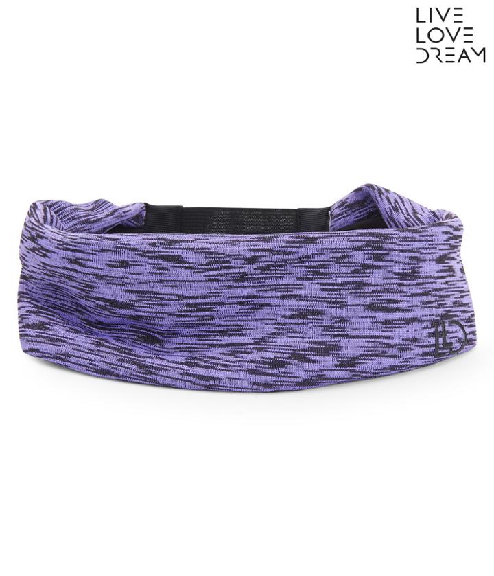 Aeropostale Aeropostale Lld Space-dye Stretch Fleece Earband - Purple