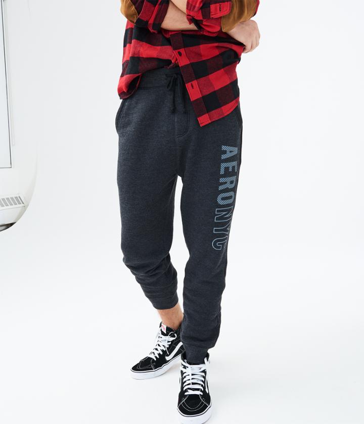 Aeropostale Aeropostale Aero Nyc Jogger Sweatpants - Black, Xsmall