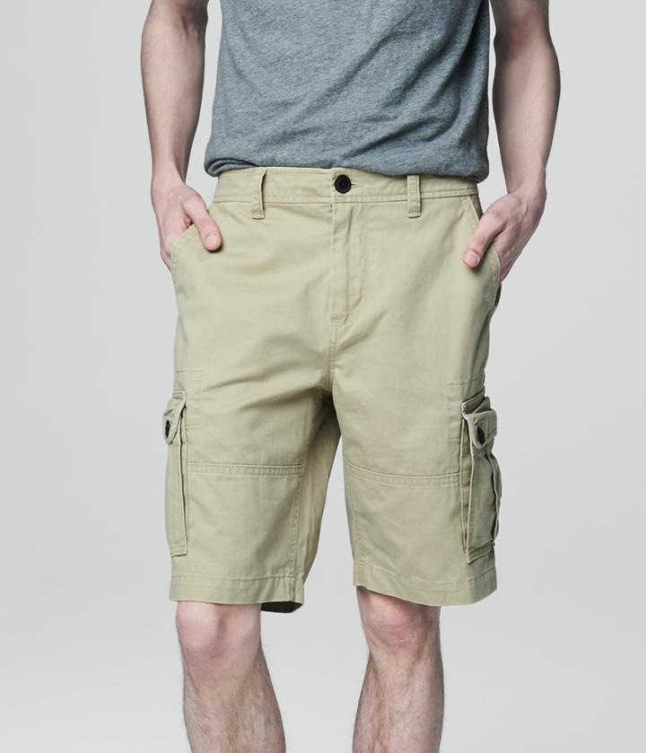 Aeropostale Aeropostale Classic Twill Cargo Shorts - Tan, 27