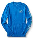 Aeropostale Aeropostale Long Sleeve A87 New York City Graphic T - Blue Wonder, Xsmall