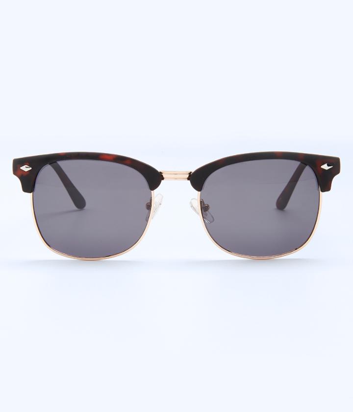 Aeropostale Aeropostale Polarized Matte Tortoiseshell Clubmax Sunglasses - Brown