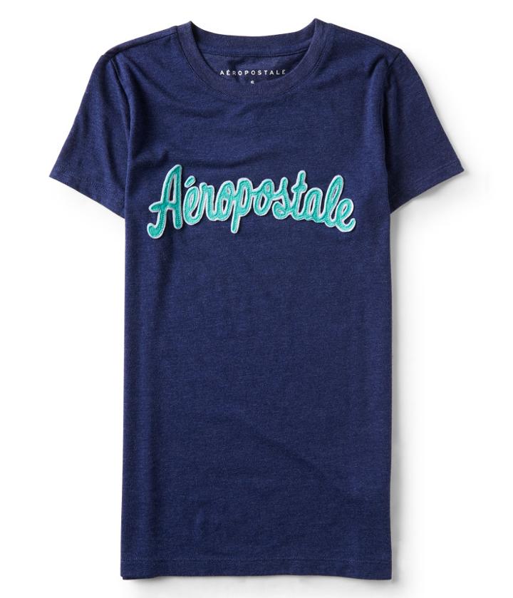 Aeropostale Aeropostale Graphic Tee - Endless Blue, Xsmall