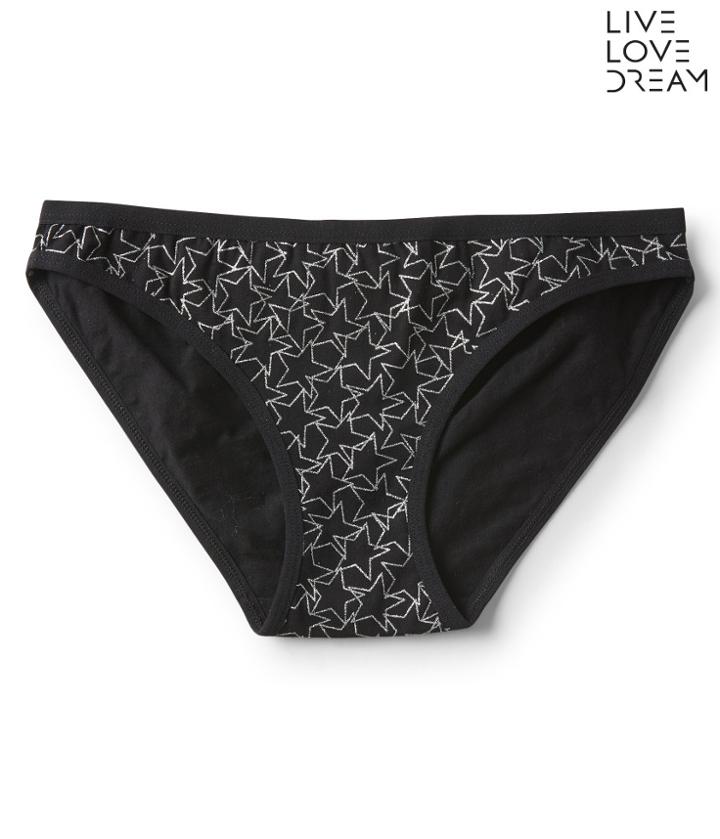 Aeropostale Aeropostale Glitter Star Bikini - Black, Xsmall