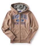 Aeropostale Aropostale 1987 New York Full-zip Hoodie - Thorough Bred, Xsmall